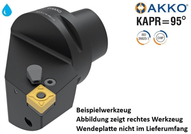 AKKO AC4 PCLNR 27050 12 H Monoblockhalter mit Polgygonschaft