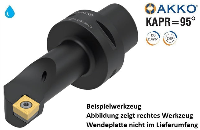 AKKO AC4 SCLCR 17090 12 H Monoblockhalter mit Polgygonschaft