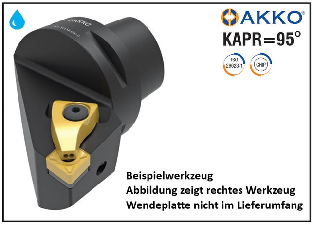 AKKO AC4 TCLNL 27060 12 H Monoblockhalter mit Polgygonschaft