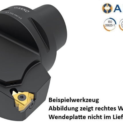 AKKO AC4 TER 27050 16 H Monoblockhalter mit Polgygonschaft