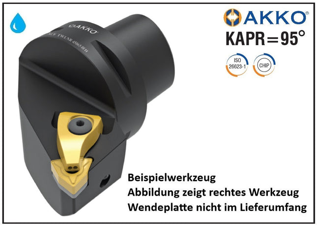 AKKO AC4 TWLNL 27060 08 H Monoblockhalter mit Polgygonschaft